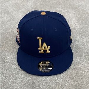 Dodgers 2024 World Series Champions New Era Gold Collection 9FIFTY SnapBack